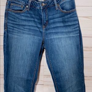 jcpenney skinny ankle high stretch denim